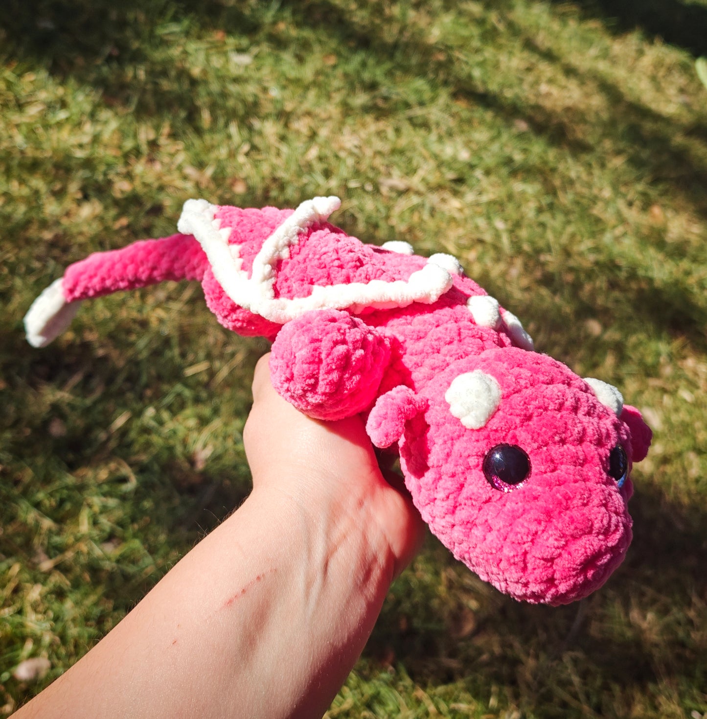 Baby dragon plushie