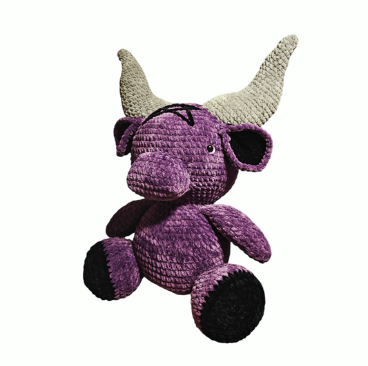 Jumbo crochet Baphoment plushie